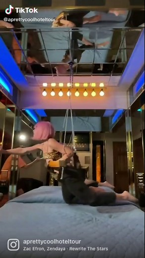 Finally found a way to live my Greatest Showman fantasy! Mon Chalet in Colorado. More on my IG! #greatestshowman #zacefron #zendaya #humor