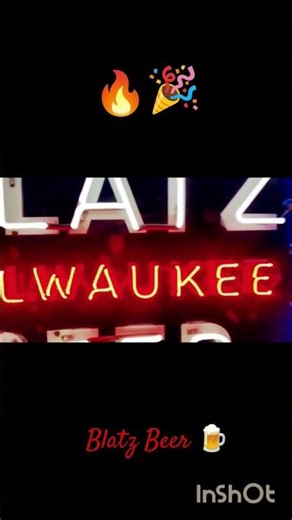 Blatz Beer #neon sign #funny #route66 #shorts #viral