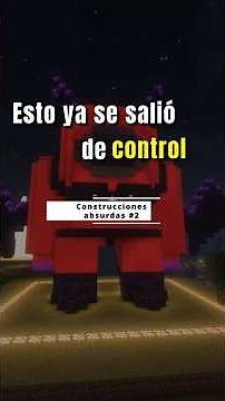 I built the most evil and big-butted Among Us character in Minecraft