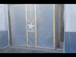 How to Build DIY Paint Booth For Approximately $300