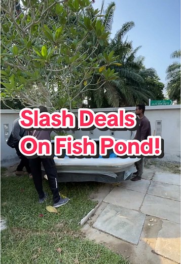 SLASH DEALS! #fishpond to be grab this month. #konzeptgarden