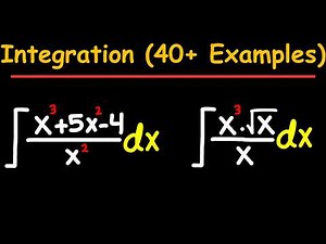 Indefinite Integral for Beginners PART 1 (Complete Guide, Basics, Calculus, Engineering)