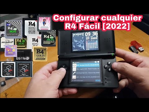 Como Configurar cualquier R4 NINTENDO DS [Super Facil ] 2022