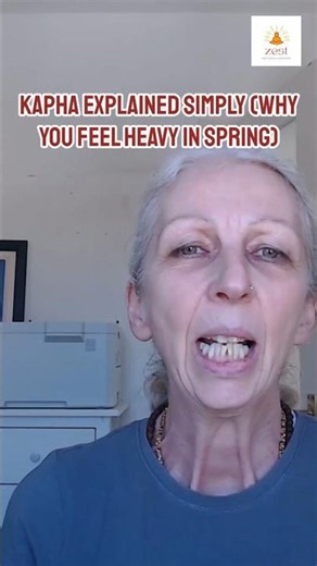 Kapha Explained Simply (Why You Feel Heavy in Spring)