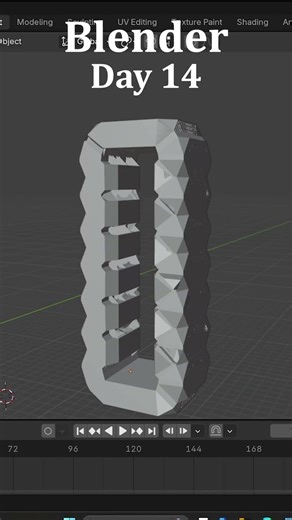 My day 14 learning in blender as an absolute beginner
