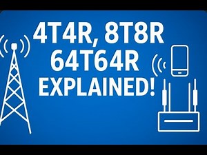 Multiple Input Multiple Output (MIMO)-2T2R, 4T4R, 2T4R, 8T8R, 32T32R, and 64T64R Configurations