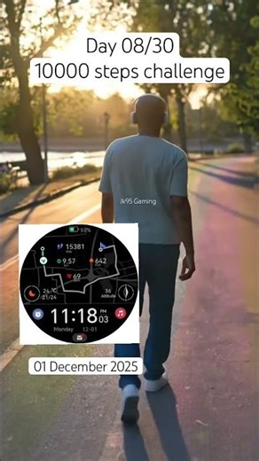 Day 08 : The Daily 10,000 Step Challenge #CardioAtHome #FitnessChallenge