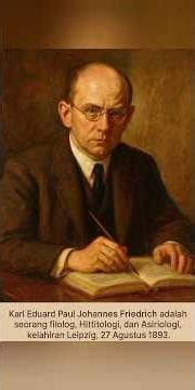 Johannes Frederick | Seorang #asiriolog penulis #kamus Bahasa Het