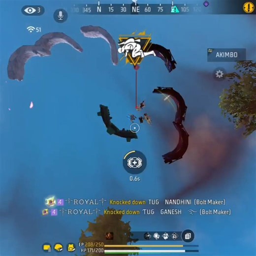 FREE FIRE HIDDEN TRICKS 👉☠️ #freefire #shorts