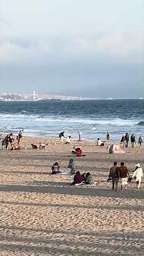 Santa Monica Beach Sunset | California Golden Hour Vibes