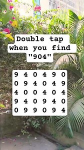 Observation Visual Test: 5 Seconds For You To Spot:904. Try Your Skills! #search #puzzle #shorts