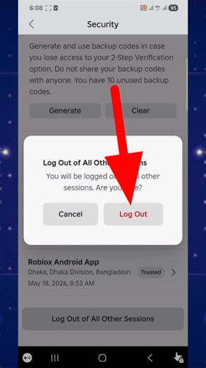 How to Log Out of All Devices from Roblox | Log Someone Out of Roblox Account#RobloxLogOutAllDevices