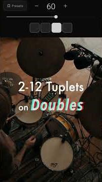 The Ultimate Table of Time: 2-12 Tuplets with Double Strokes #subdivision #oddgroupings #tupspro