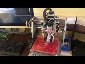 PyCNC is working with mouse, keyboard and monitor