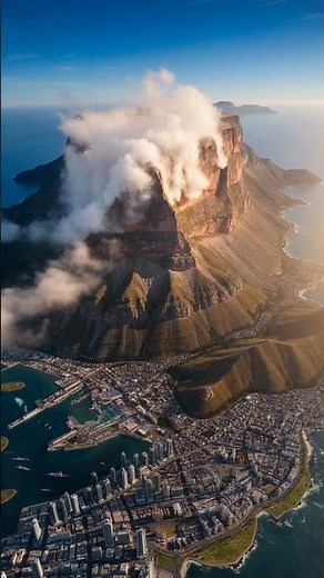 🏔️ “The Mountain That’s OLDER Than the Himalayas” — Table Mountain, Cape Town, South Africa