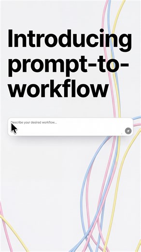 KREA on Instagram: "Introducing prompt-to-workflow. now you can create entire node workflows from text instructions. try it now in Krea Nodes."