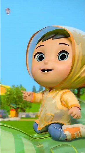 Rain Rain Dont Go Away with Colorful Animation #nurseryrhymes #kidssongs