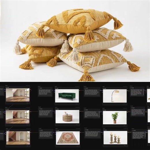 Interior Design AI Workflow Automation | ImagineArt Workflows