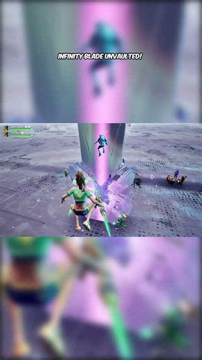 The Moment the Infinity Blade Got Unvaulted in Fortnite OG!