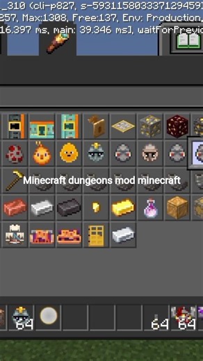 Minecraft dungeons mod #minecraft