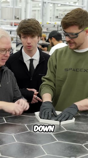 MrBeast Installs Rocket Tiles: Will It EXPLODE?! #shorts