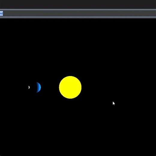 Javascript Html And Css Space Planets #coding #javascript #html #css #programming #tutorial #shorts