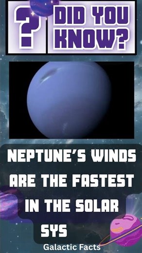 Neptune’s winds are the fastest in the Solar System
