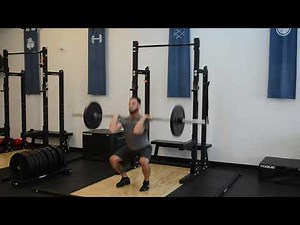 Barbell Squat Thrust - Exercise Demo