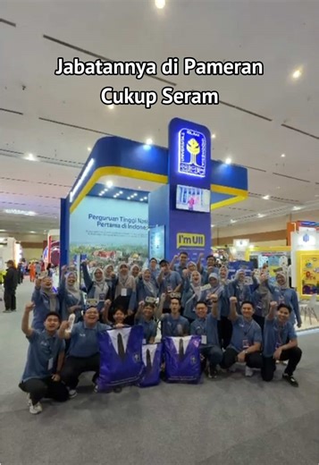 Kapan lagi pameran ketemu Rektor dan Wakil Rektor UII 🙌🏻🤩 Gas meluncur ke pameran IIETE📍Exhibition Hall A, JICC, Senayan, Jakarta Mimin tunggu ya, Sob! 😉