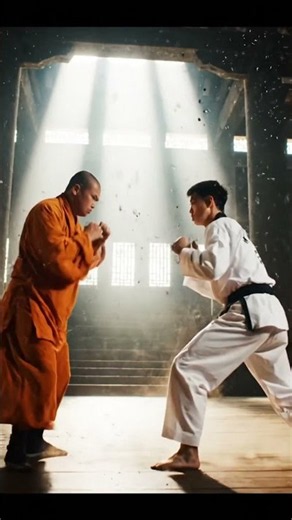 Shaolin Monk vs Taekwondo Master: Clash of Styles! 🥋⚡️
