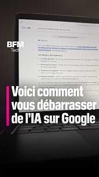 Google sans IA : voici comment retrouver l’ancien affichage 🔎