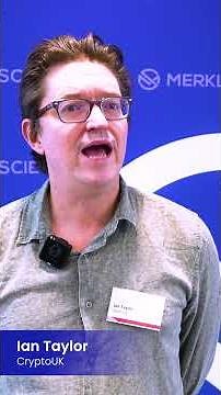 Ian Taylor of CryptoUK at Merkle Meets London 2025