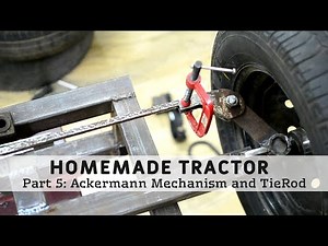 Homemade Tractor Part 5: Ackermann Steering Measurement and TieRod