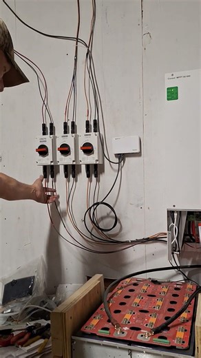 New solar array wired in. check out the related video.