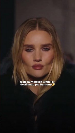 Rosie Huntington Whiteley x Burberry