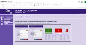 Membuat Aplikasi Surat Masuk dan Keluar dengan Google Sheet App Script - Panduan Form Online