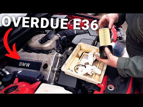 BMW E36 318ti/318is Service Guide M44B19 Oil & Filters | E36 Compact Build Maintenance | 002