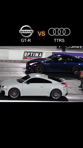 Nissan GTR vs Audi TTRS: Drag Race Comparison