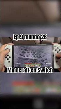 Llegamos a la cima de la montaña en Minecraft en Nintendo switch oled #minecraft #nintendoswitch