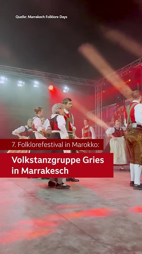 53K views · 472 reactions | 睊 Folklore Festivals bringen kulturelles Erbe weltweit zum Vorschein. Das jüngste Treffen fand im Oktober in der marokkanischen Stadt Marrakesch statt. Für Südtirol und Italien war die Volkstanzgruppe Gries dabei. Diese feiert heuer ihr 65-jähriges Bestehen.  #folklore #südtirol #stheute #gries | Südtirol Heute | Facebook