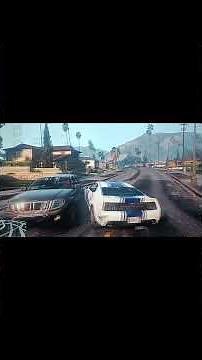 GTA V gameplay with sunset 🌇