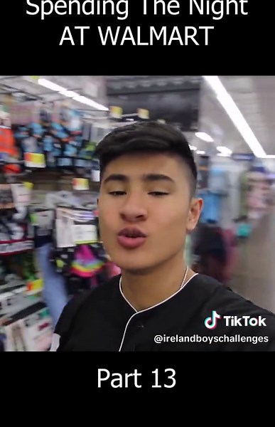 Spending The Night at Walmart! Part 13 #irelandboys