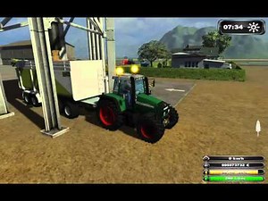 Landwirtschafts Simulator 2011 mods (Fendt Vario 415 + Kaweco 4 Achser Hänger)