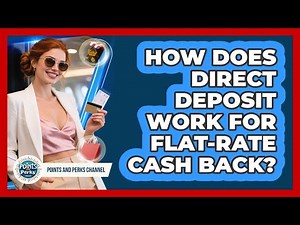 How Does Direct Deposit Work For Flat-rate Cash Back? - Points and Perks Channel