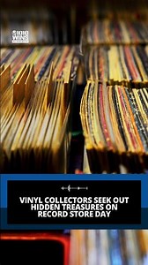 Vinyl collectors seek out hidden treasures on Record Store Day