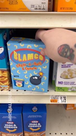 BLAMCO CRAM-A-RONI & CHEESE!