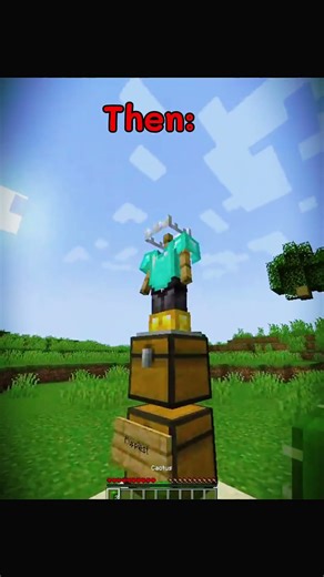 Minecraft mod now vs Then