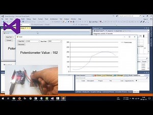 Visual Basic .NET | Real Time Chart Graph Potentiometer Value from Serial Communication Arduino