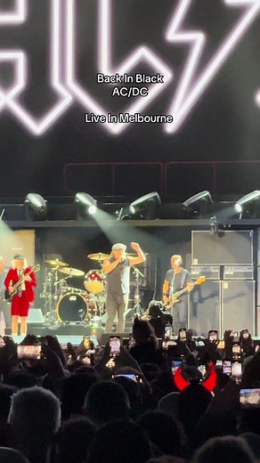 AC/DC Back In Black Live in Melbourne - 2025 Concert