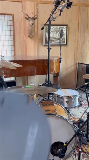 Jacob Randall on Instagram: "Can a grand piano be used as a reverb? I think so! Got this old concert grand in the studio recently. I had to do something drum related with it 👌🏻 Thanks to @secret_path_recording for the heads up on the piano too! #recording #piano #analog #drums #drummer"